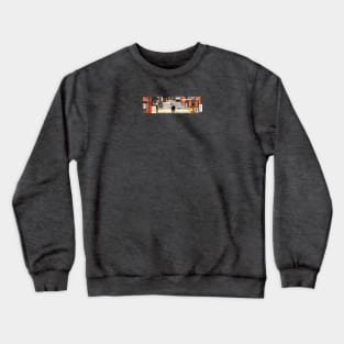 Early Morning Ride Box Logo Crewneck Sweatshirt